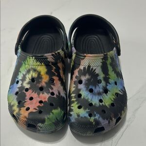 Kids Tie-Dye Clogs